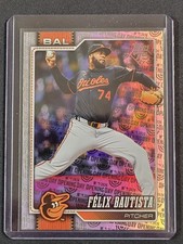 2026 Topps Series 1 Celebration Felix Bautista Opening Day Foil SP #128 Orioles 