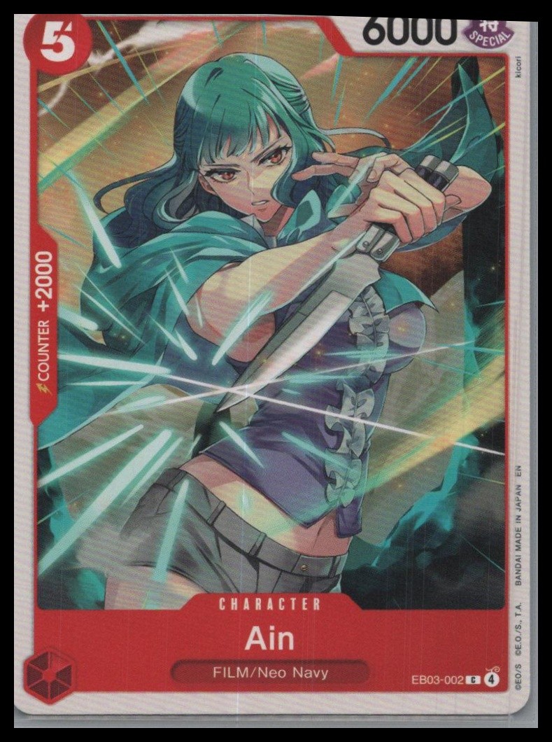 Ain C Extra Booster: One Piece Heroines Edition EB03-002 NM