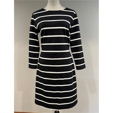 Old Navy Striped Black and grey long sleeve Dress