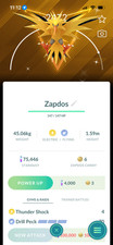 Shiny Zapdos with Go Tour Background | Pok�mon GO | Mini PTC
