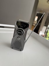 L.L. Bean Eton FRX1 Hand Turbine Silver AM/FM/Weather Radio
