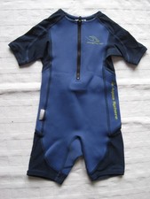 Neoprenanzug Aqua Sphere Stingray HP Kurzarm blau Gr.  104 (4) Shorty