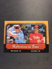 2001 Upper Deck Legends Reflections in Time #R4 Mike Schmidt Scott Rolen