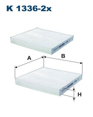Filtron Filter, Innenraumluft K 1336-2X FüR Alpina BMW-image