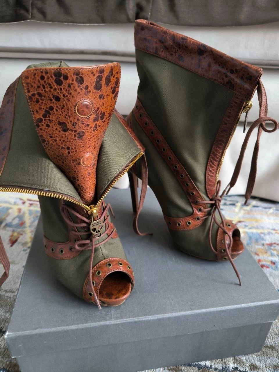 Alexander McQueen — Alexander McQueen "Plato's Atlantis" Boots Spring/Summer