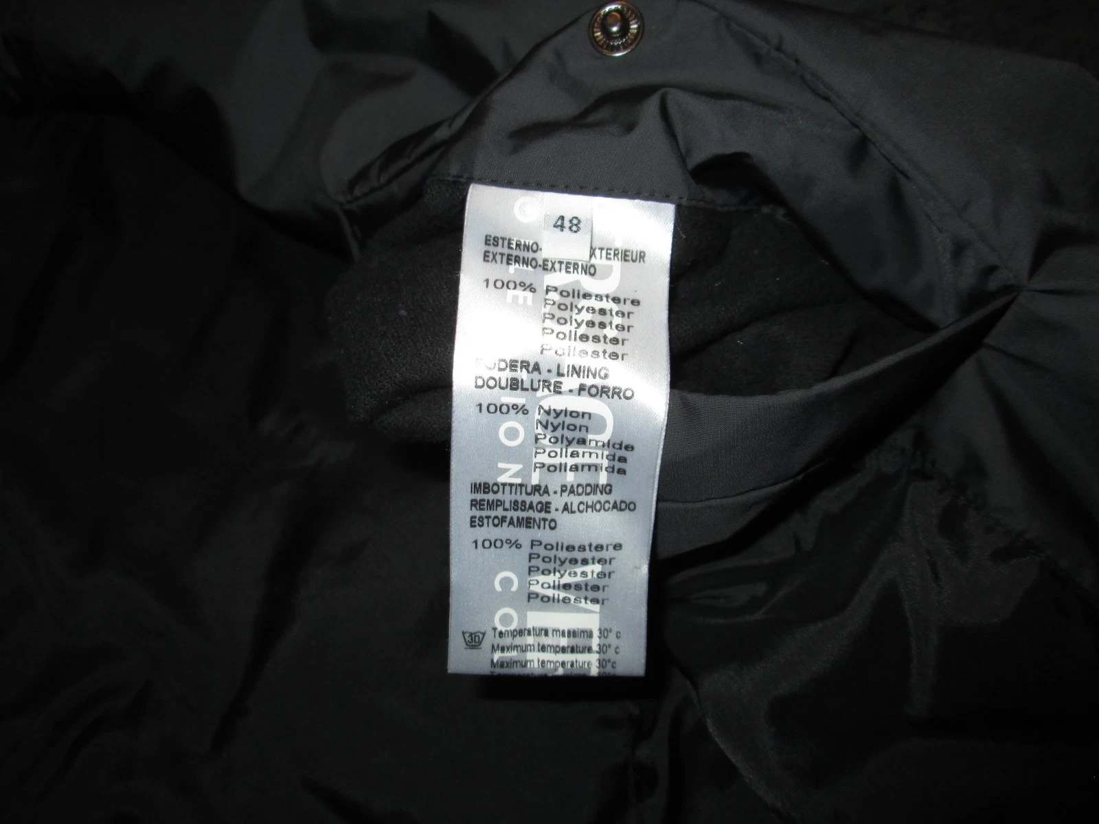 VERSACE COLLECTION MEN'S QUILTED BLACK MOTO JACKET image 14