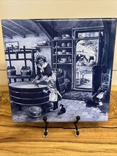 Ter Steege Bv Handdecorated Blue/White Hollan...