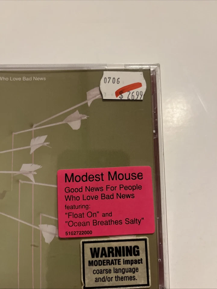 Modest Mouse - Good News For People Who Love Bad News. CD. AUS Pressing. Ex/Ex - Image 3 of 4