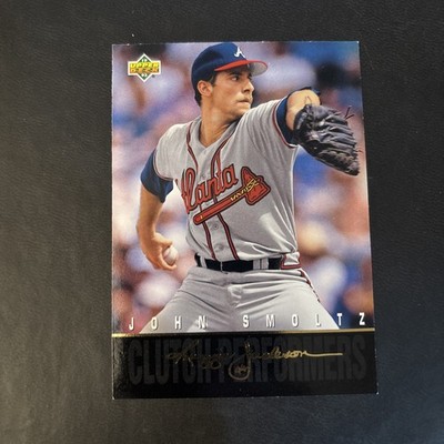 1993 Upper Deck - Clutch Performers John Smoltz #R19