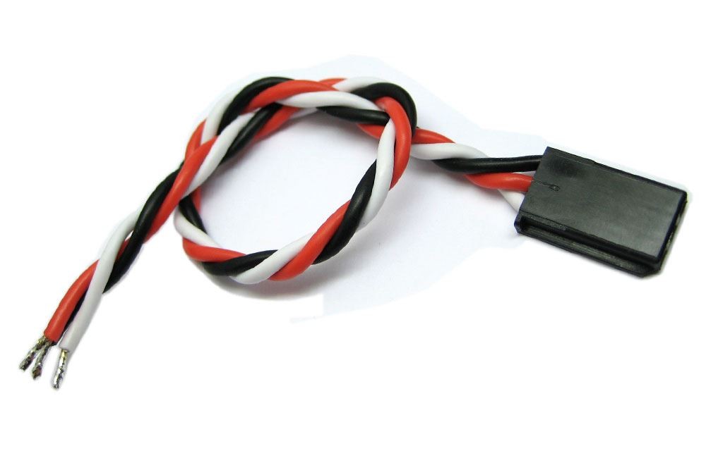 Etronix 15cm 22awg Futaba Twisted SERVO Wire ET0747 150mm Lead Extension Cable