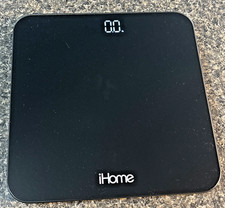 IHOME Digital Scale Black New W/out Box-Never Used Fast Shipping