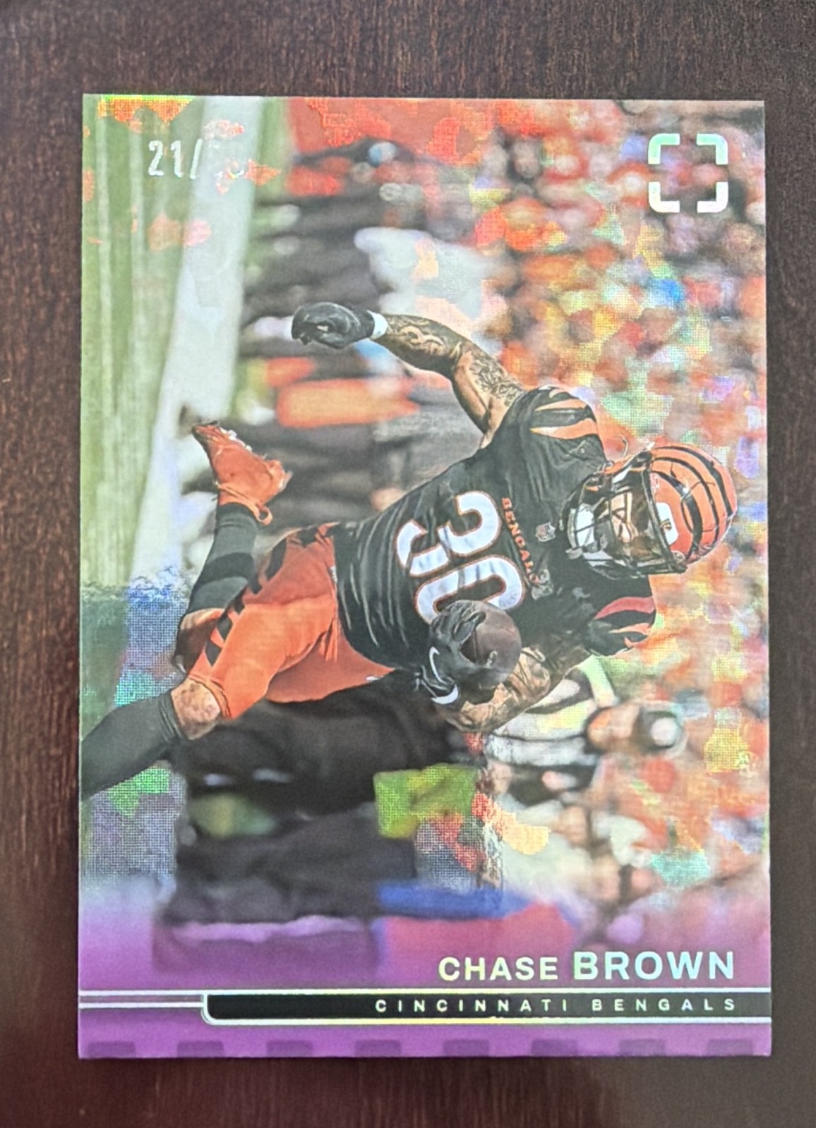 2025 Panini Photogenic - Chase Brown #115 Purple /99