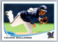2013 Topps #149 Yovani Gallardo