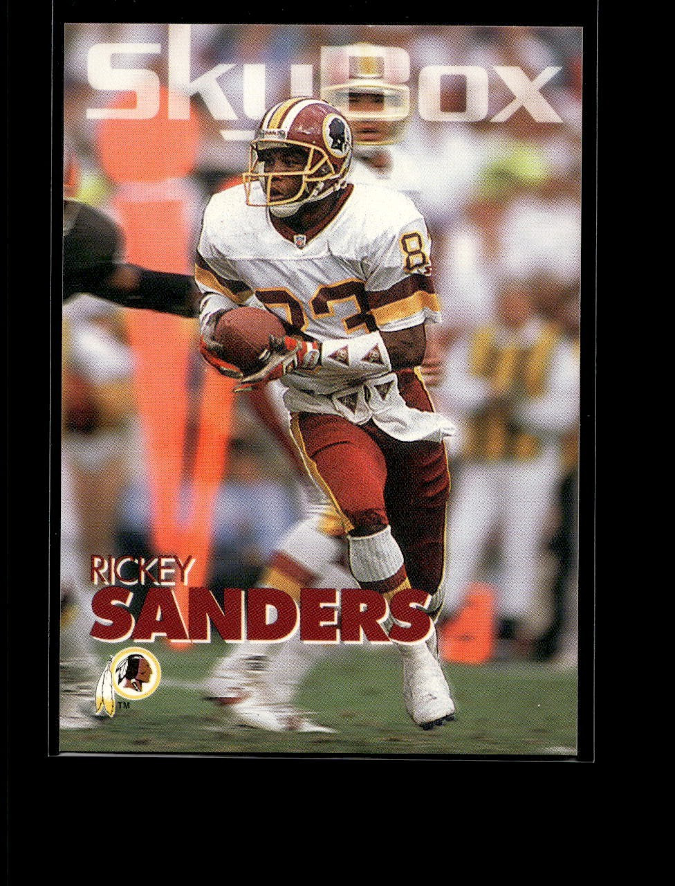 1993 SkyBox Impact Ricky Sanders #332 Washington Redskins FOOTBALL