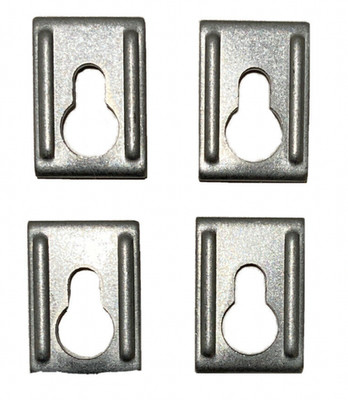 NEW GENUINE IKEA KEYHOLE STEEL MOUNTING BRACKET PLATE PAX BESTA KALLAX #103693