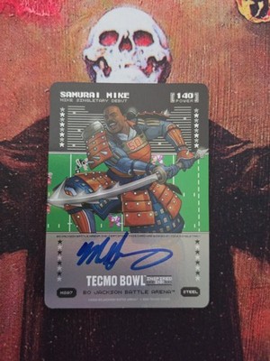 2026 Bo Jackson Battle Arena - Mike Singletary - ON CARD AUTO Steel