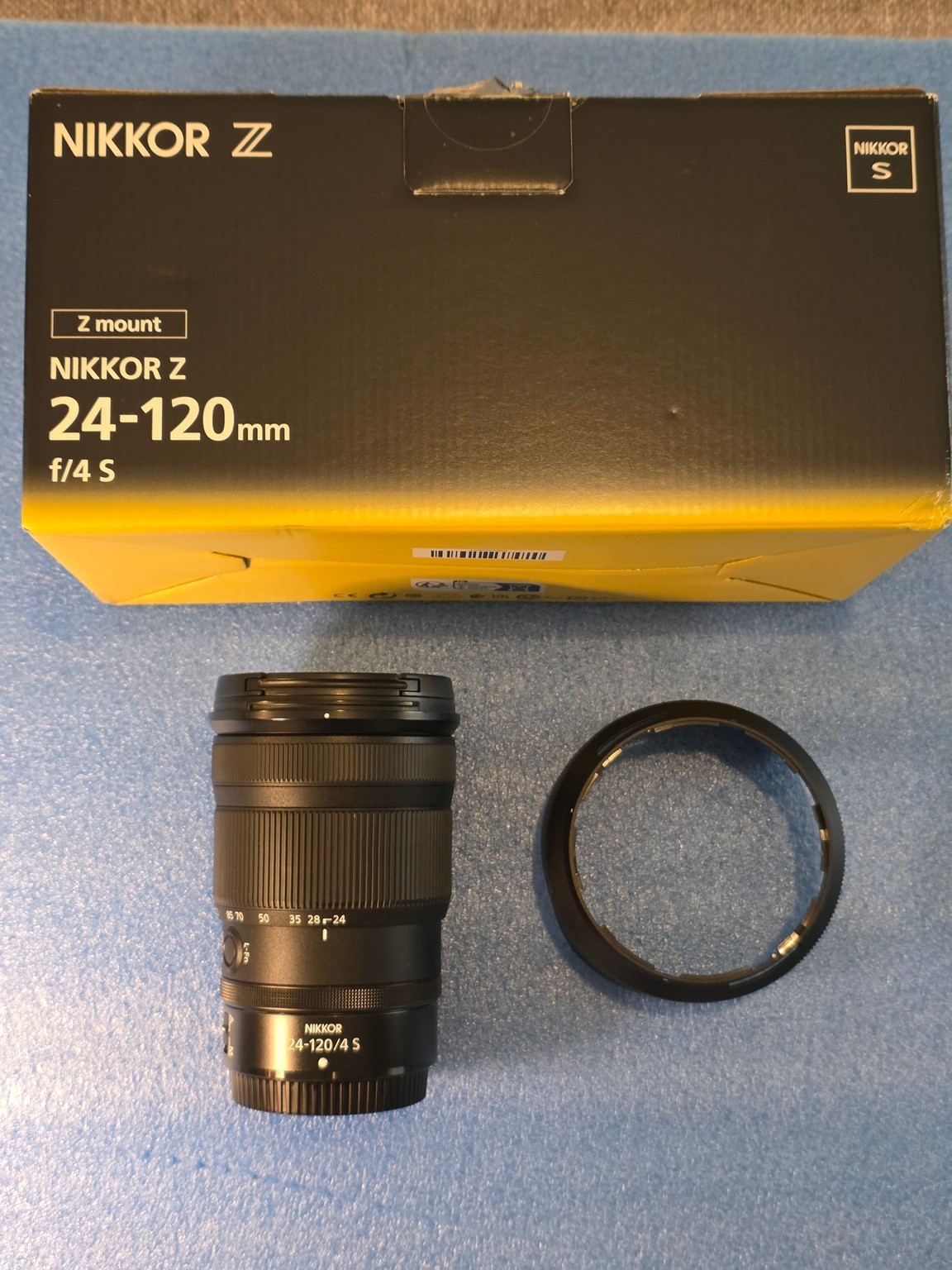 Nikon NIKKOR Z 24-120mm f/4 S Obiettivo Zoom Grandangolare IMMACOLATO