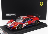 Looksmart 1/43 Ferrari 488 GT3 Evo 24H Spa 2023 Bertolini 1:43 Statisches Modell