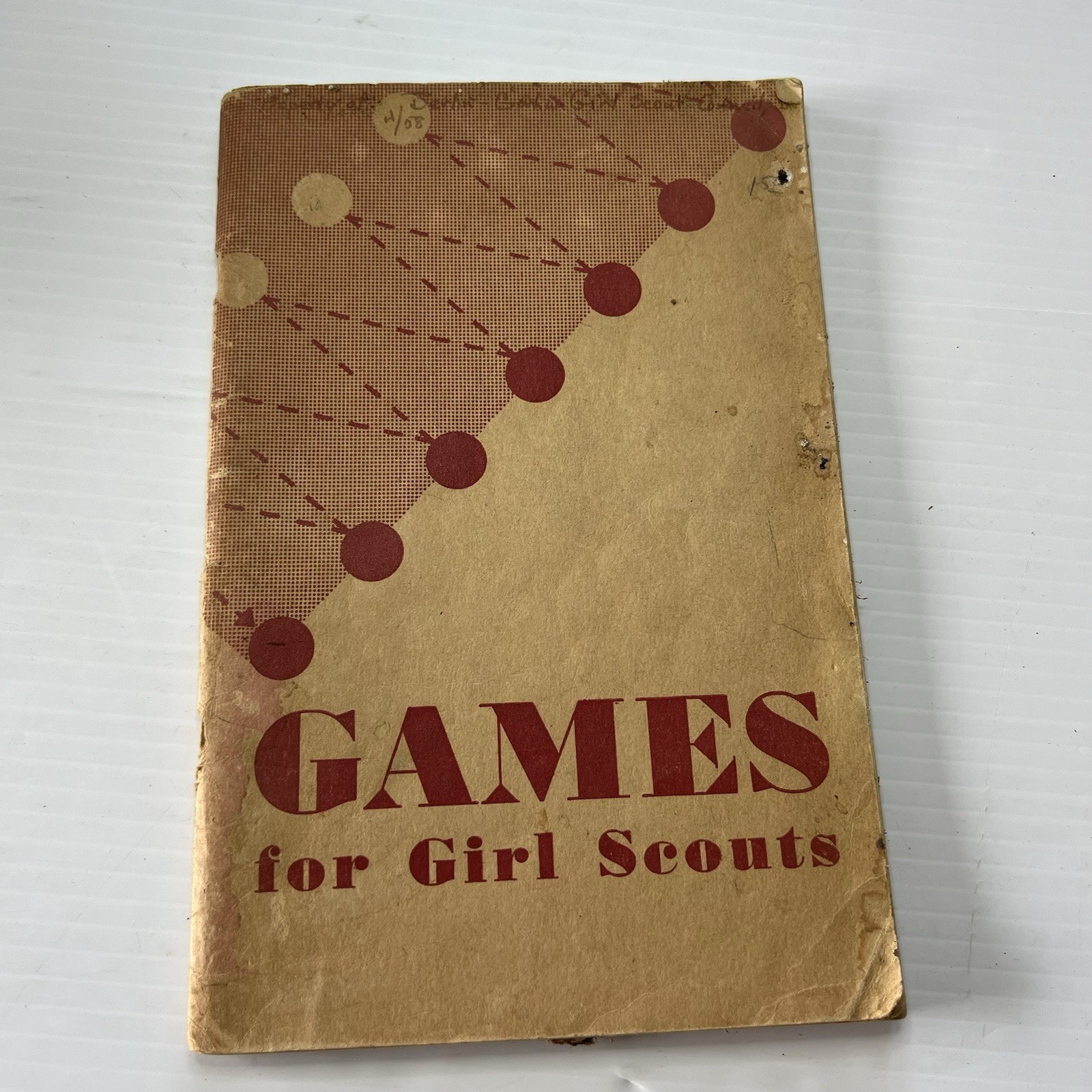 Games for Girl Scouts: Select and Present A Game Paperback Copyright 1949 BO-331
