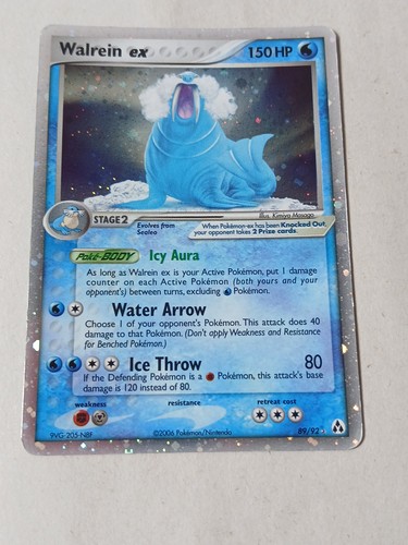 Walrein ex 2006 Pokemon Legend Maker Holo 89/92 - Picture 12 of 14