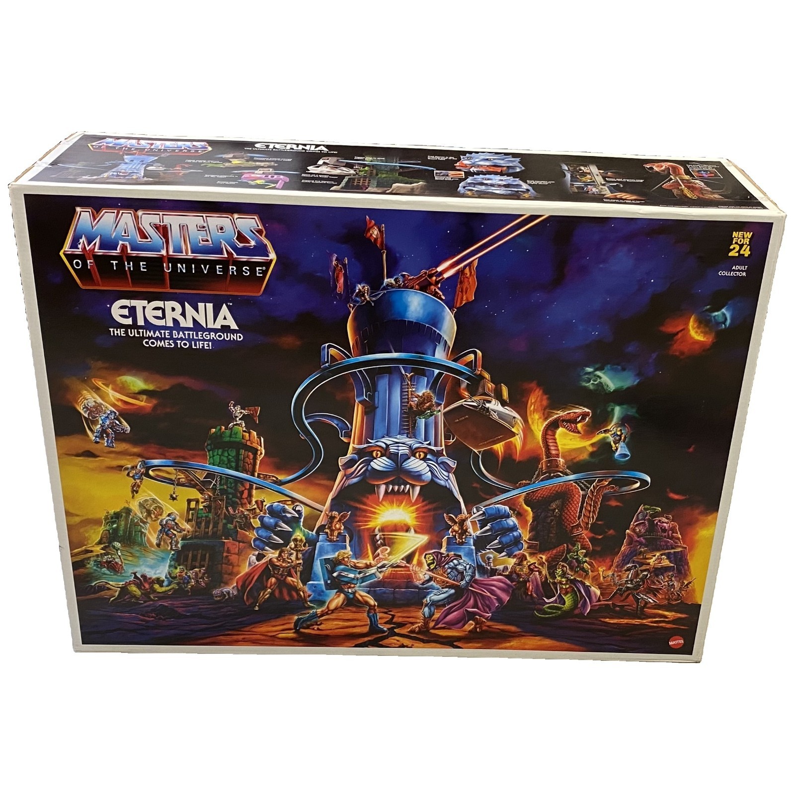 Masters Of The Universe Origins Eternia Playset w/Moat Monster 2024 Mattel New