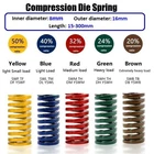 Die Springs Compression Mould Spring Light/Medium/Heavy Load Duty OD 16mm/ID 8mm