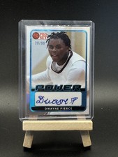 2021-22 Leaf Pro Set Power - Portrait Autographs Dwayne Pierce #PA-DP1 Platinum