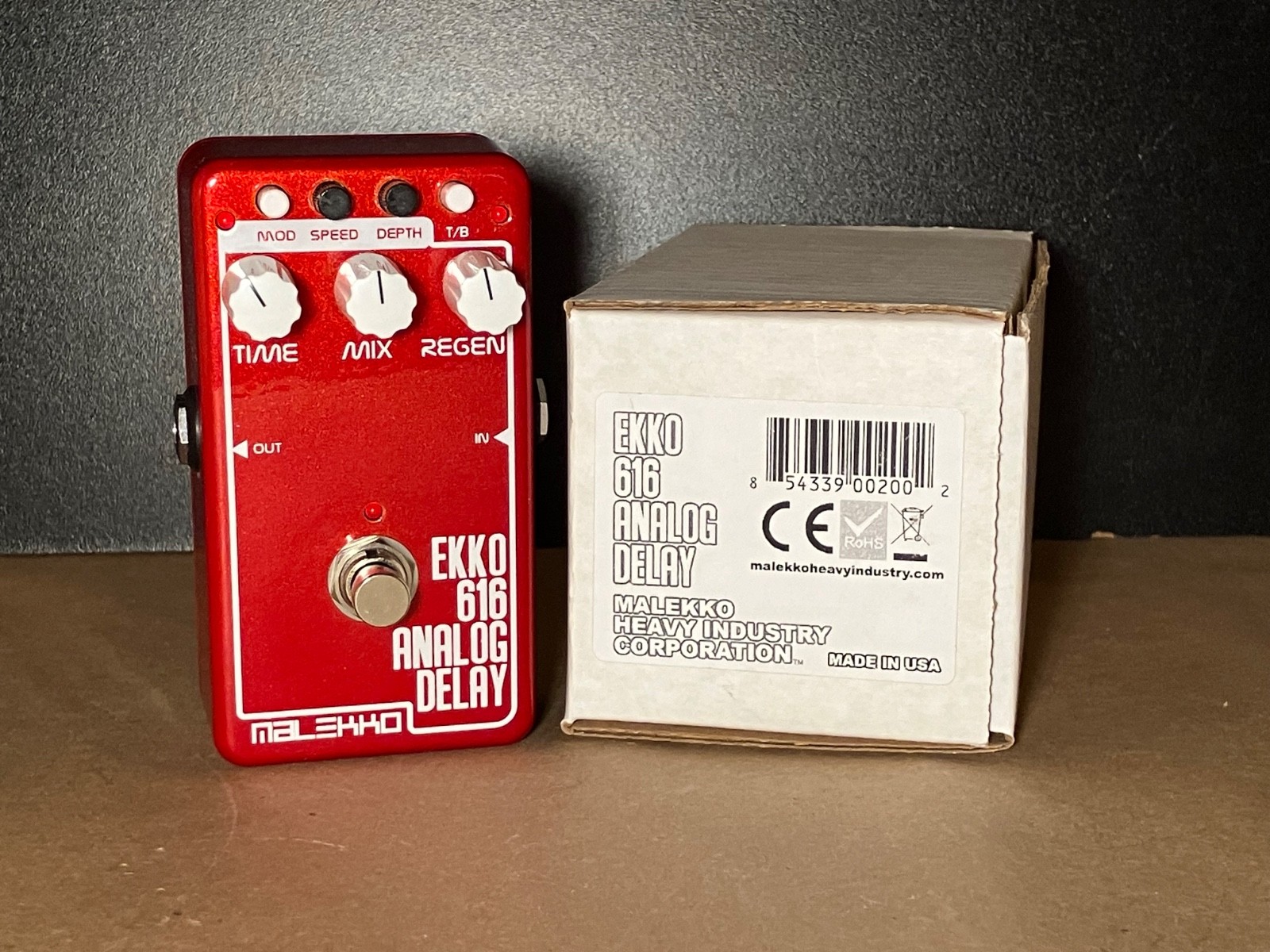 Malekko Ekko 616 Analog Delay Guitar Pedal USA