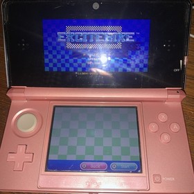 Nintendo 3DS Pearl Pink Handheld System Tested Read