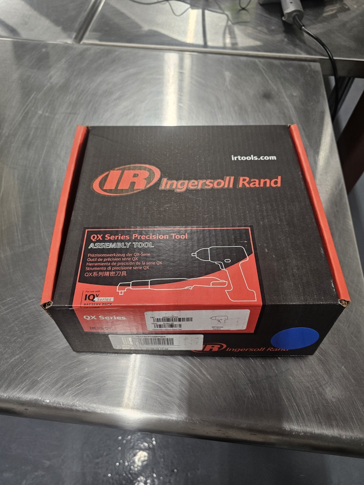 Ingersoll Rand QXFN2PT008PQ04 QX Series Cordless PrecisionTorque Screwdriver
