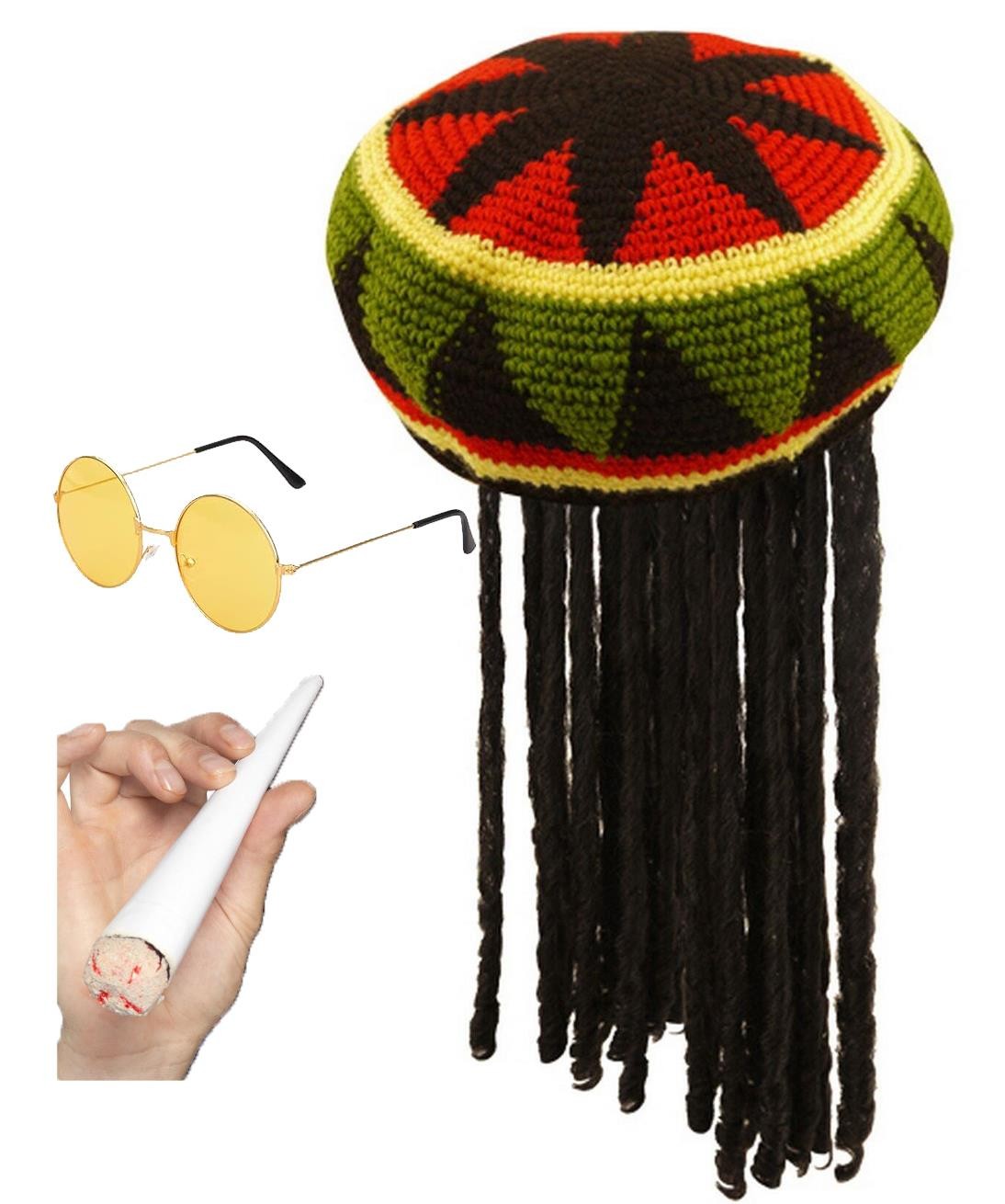 Adults Rasta Rastafarian Religious Fancy Dress Costume Accessory