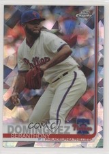 2019 Topps Chrome Sapphire Edition Seranthony Dominguez #127 02u3