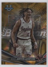 2022-23 Bowman U Best Gold Lava Refractor 15/75 Makai Ashton-Langford #86 b8h