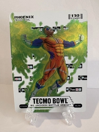Bo Jackson Battle Arena Tecmo #ST220 Phoenix Sore Thumb Glow SSP Bo Nix
