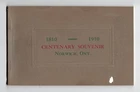 1910 Special Centenary 1810-1910 Centenary Souvenir Norwich ONTARIO History