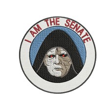 Gamer Patch Embroidered Iron-On Applique Backpack Jacket, Force Logo, Evil
