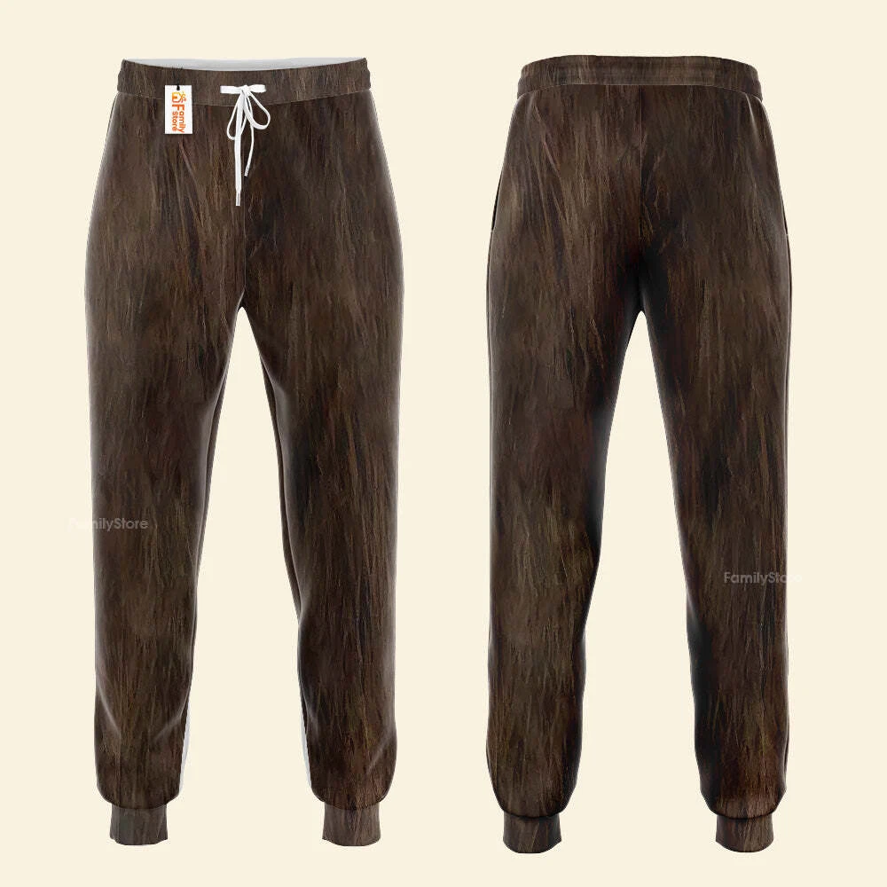 Star Wars Chewbacca Costume Hoodie Sweatpants