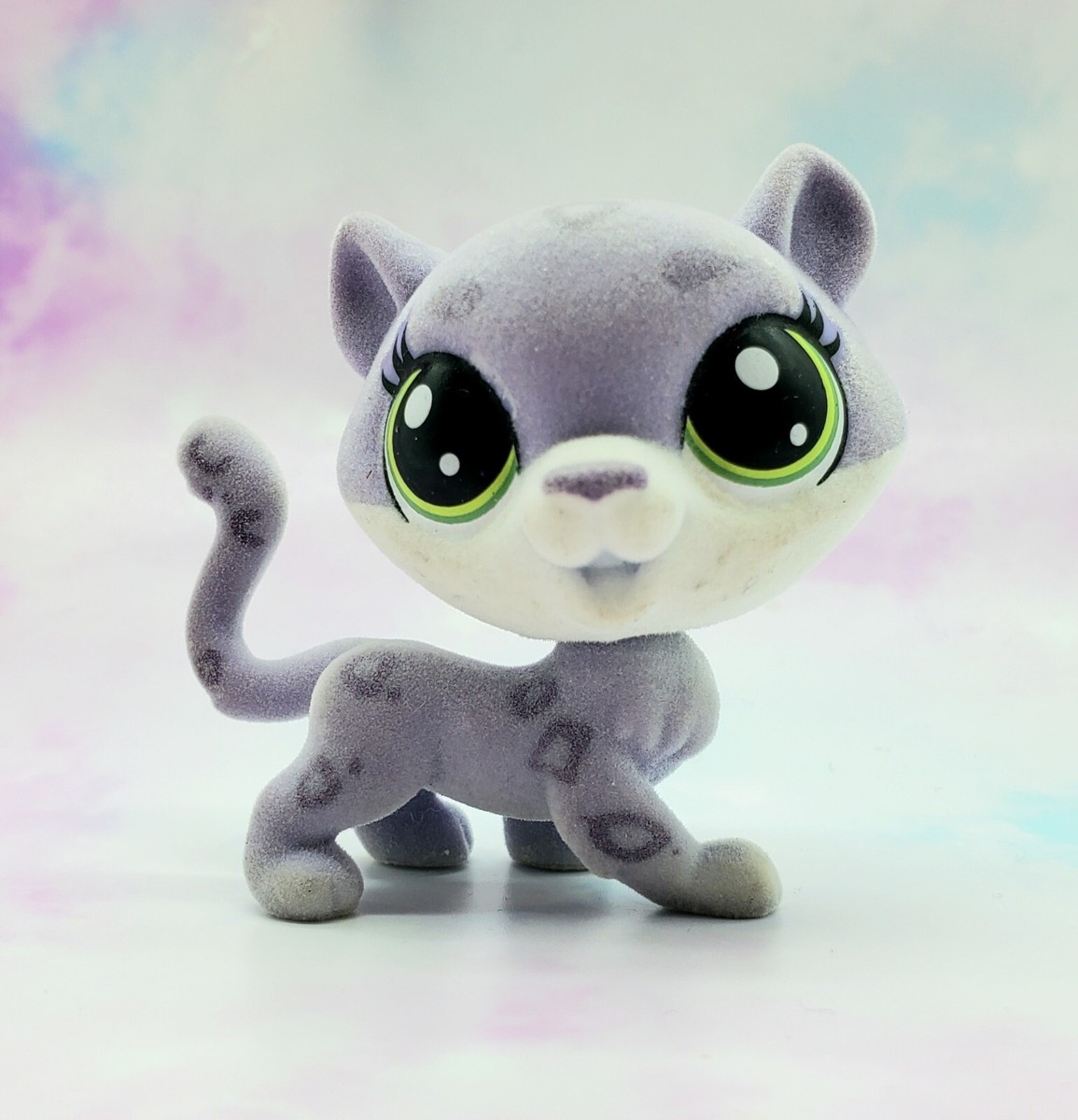 LITTLEST PET SHOP Lps Authentic Atw Cheetah Leopard #388 & Accessories