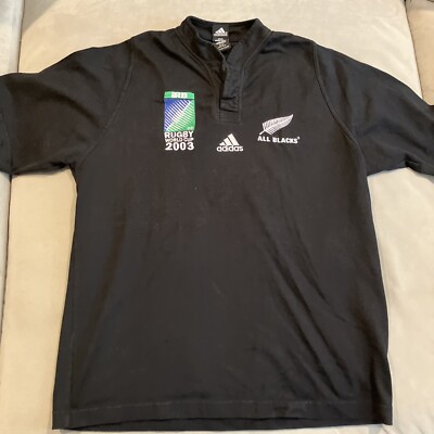 AWESOME - Adidas - All Blacks Rugby 2003 World Cup - Authentic