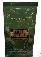 Star Wars CCG Factory Sealed Booster Pack Revised Dagobah