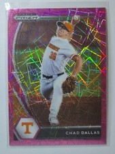 2021 Panini Prizm Draft Picks Pink Velocity #PDP121 Chad Dallas