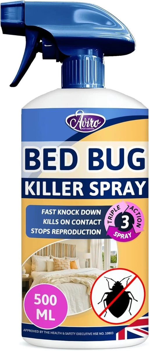 Aviro Bed Bug Killer Fast Acting Bed Bug Spray for Immediate Control 500ml