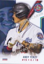 2022 Amarillo Sod Poodles Andy Yerzy RC Rookie Arizona Diamondbacks CAN Jewish