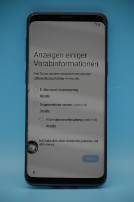 Samsung Galaxy S9 DEMO UNIT 64Gb 5,8'' LCD 4GB RAM 12+8MP 4K HDR WiFi BT