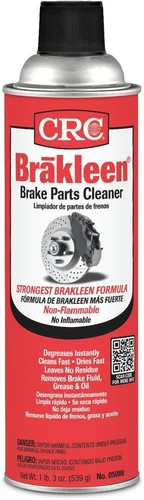 Industries (05089) Brakleen Brake Parts Cleaner, 19 Oz Can, 12 per Pack