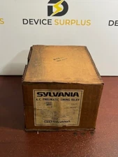 Sylvania 713UP Type PMT 7313 Timing Relay 120V Coil 60HZ 2 Folio New