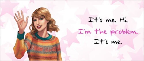 Taylor Swift It's Me. Hi. I'm the Problem. Mug 11 oz. - Picture 3 of 3