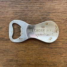 Vintage - The Biltmore Hotel Los Angeles - Shoe Horn  Bottle Opener