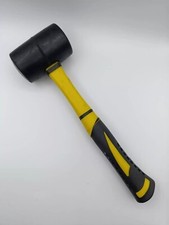 24oz Rubber Mallet Hammer Shaft Grip Handle Camping Paving Building DIY Tool UK