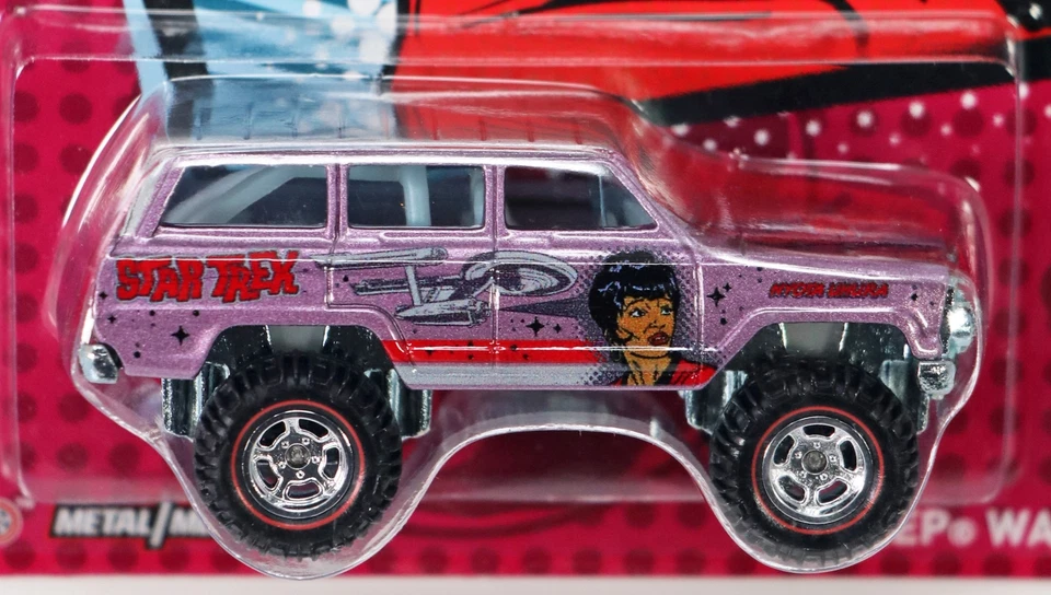 Jeep Wagoneer 1988 teniente Uhura Star Trek cultura pop Hot Wheels - BDT15 precio base 1:64 Foto 2 de 4